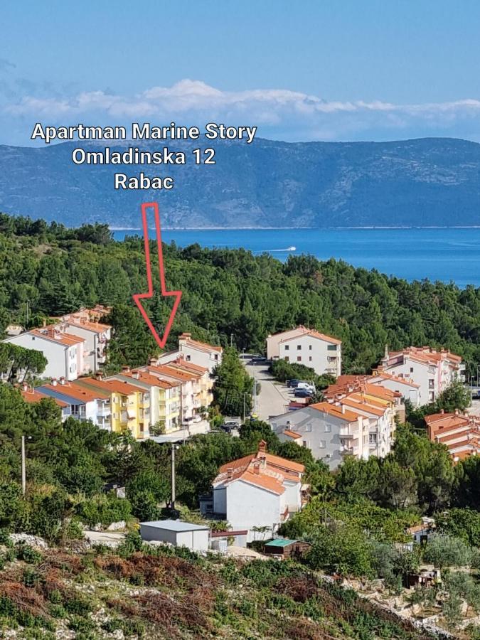 Apartment Marine Story Rabac Dış mekan fotoğraf